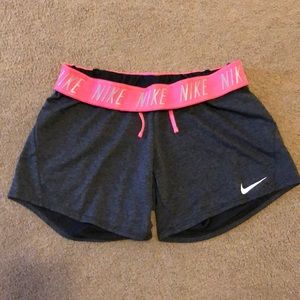 Nike fold over Dri-fit shorts